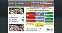 Desktop Screenshot of nashequipment.com